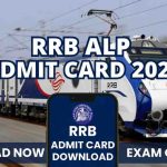 RRB ALP Admit Card 2026 Download Link for Assistant Loco Pilot CBT 1 Exam