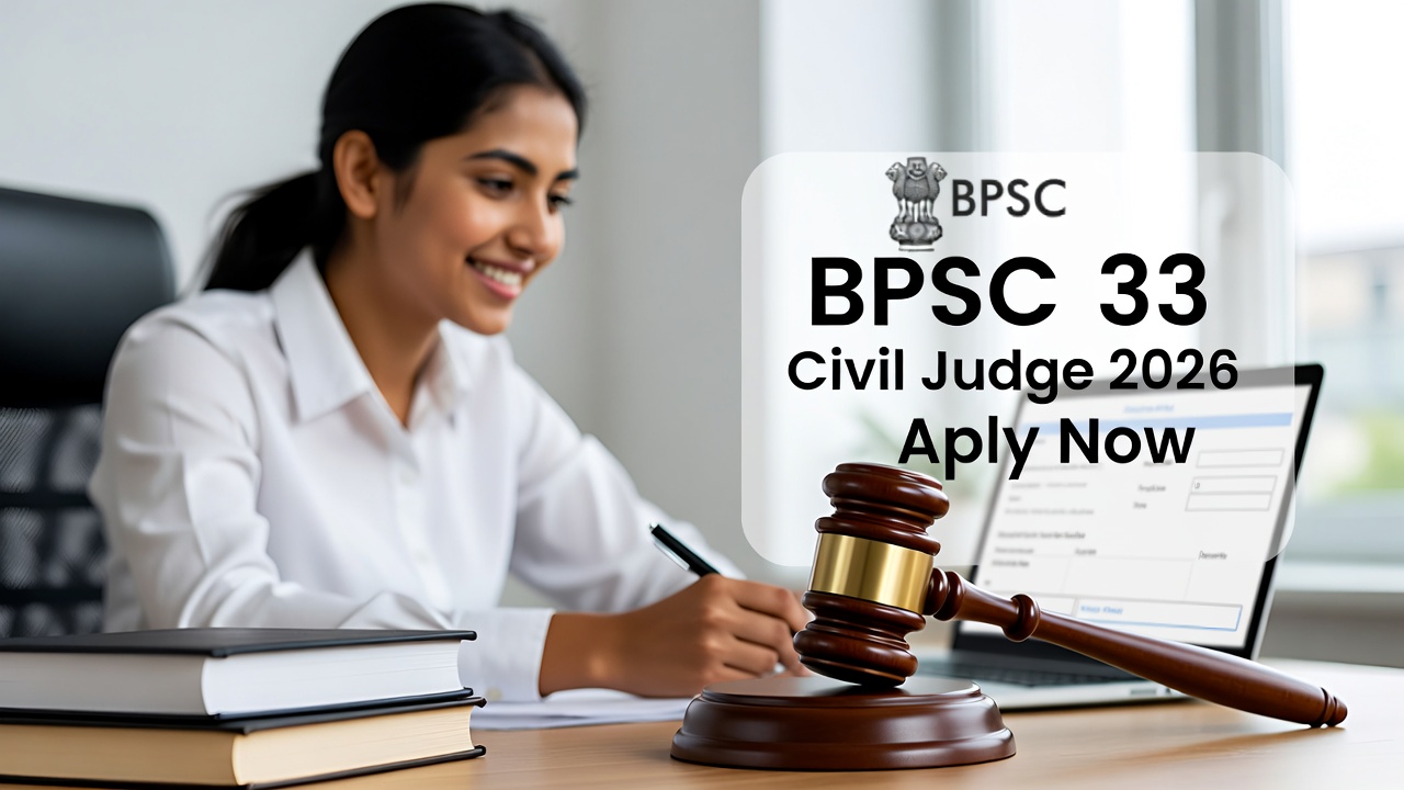 Best BPSC 33 Civil Judge PCS J Online Form 2026 Apply Link