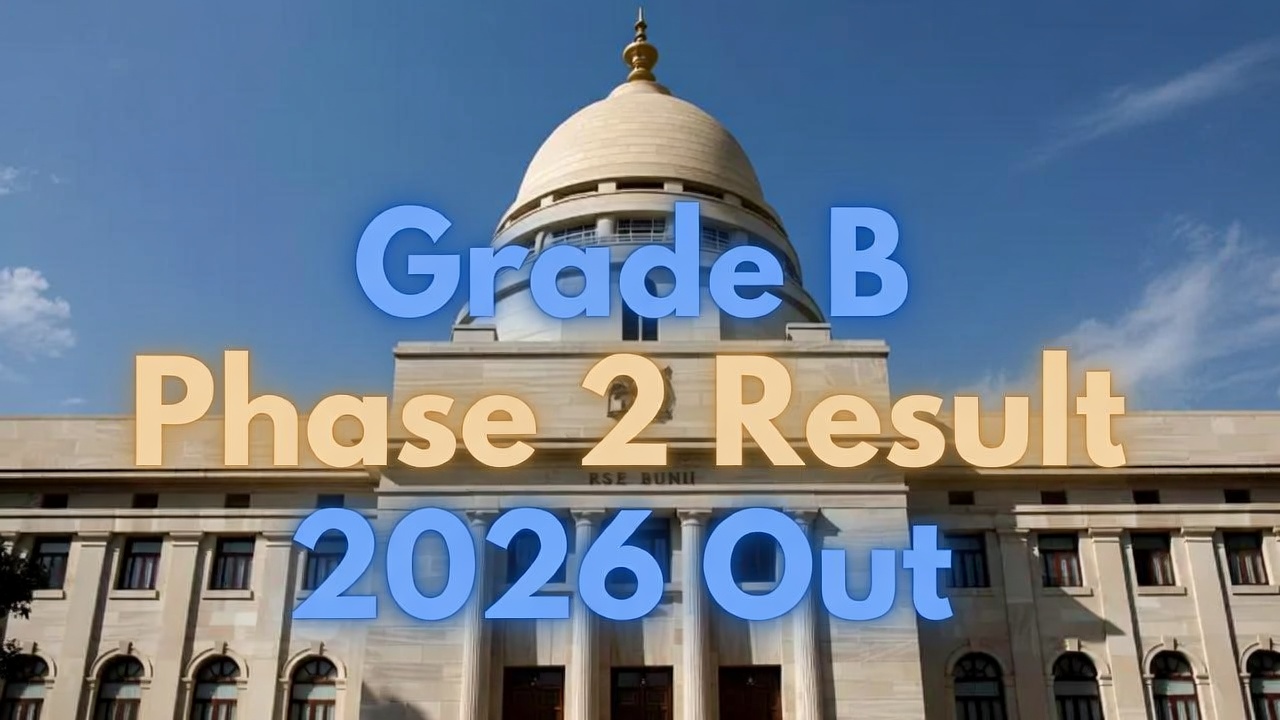 RBI Officer Grade B Phase II Result 2026 Download Link PDF