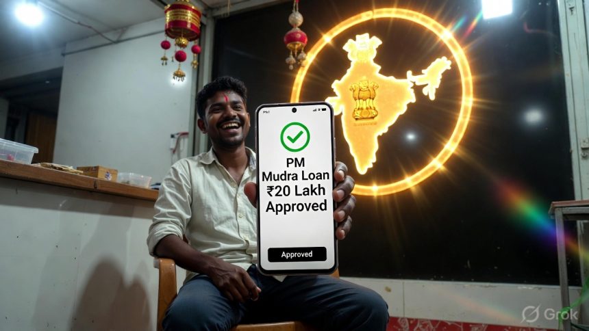 PM Mudra Loan Yojana 2026 Apply Online 20 Lakh Without Guarantee