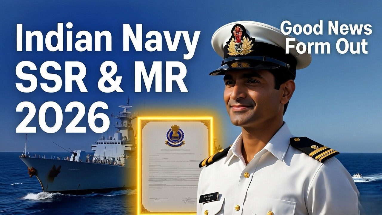 Indian Navy SSR MR INET 2026 Apply Online Link