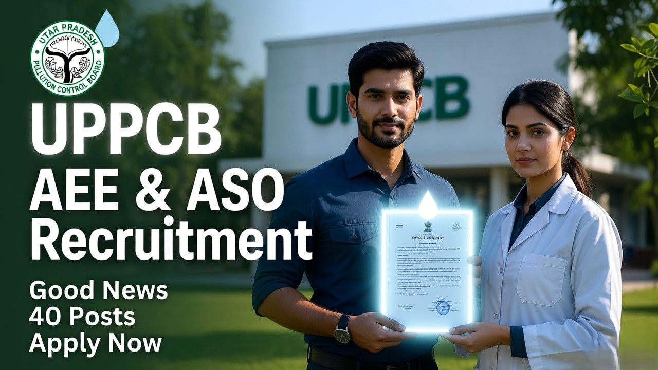 UPPCB AEE ASO Recruitment 2026 Apply Online Link