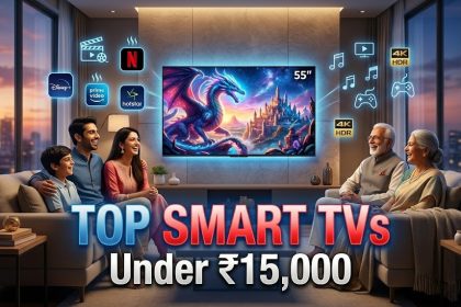 Best Budget Smart TVs Under 15000 in India top 32 inch models 2026