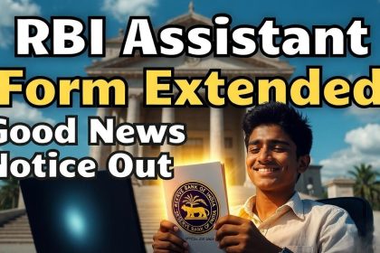 RBI Assistant Form 2026 Date Extended Apply Online Link