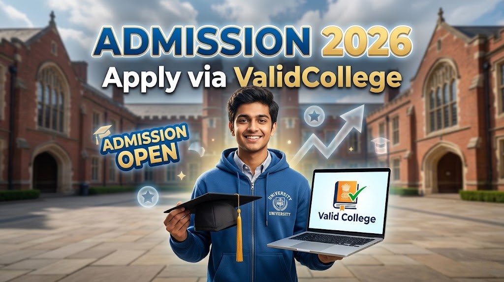 Best College Admission 2026 validcollege.com top universities india admission open