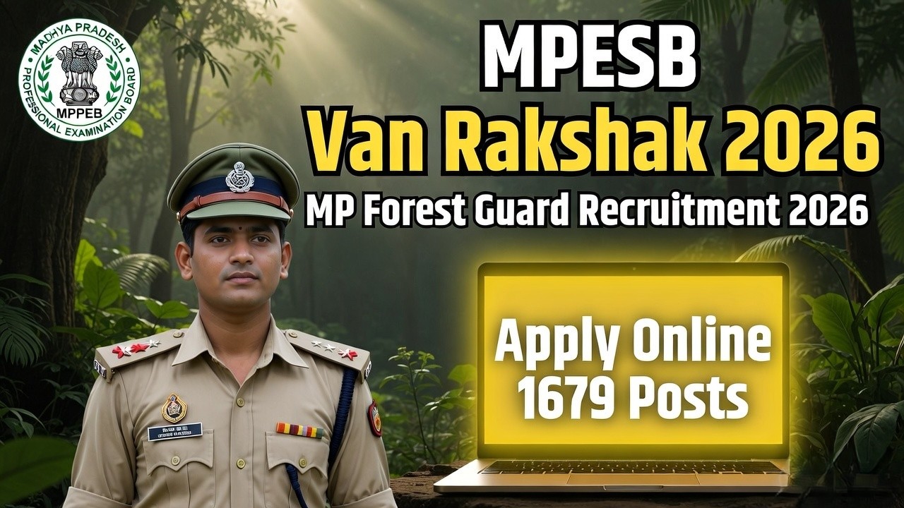 MPESB Van Rakshak Recruitment 2026 Apply Link