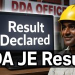 DDA JE Electrical Mechanical Result 2025 PDF