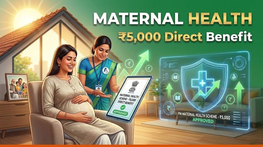 प्रधानमंत्री मातृ वंदना योजना 2026 online apply for pregnant women ₹5000