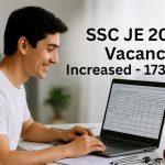 SSC Junior Engineer JE 2025 Tentative Vacancy Details PDF Download