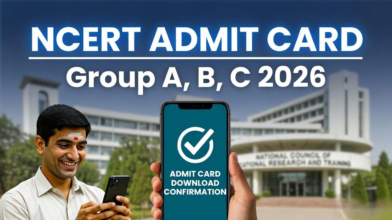NCERT Non Academic Admit Card 2026 Download Link