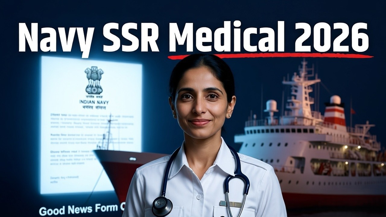 Indian Navy Agniveer SSR Medical Apply Online Link