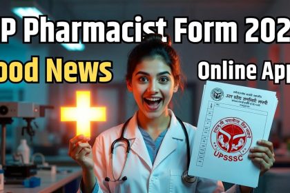 UPSSSC Pharmacist Form 2026 Apply Online Link