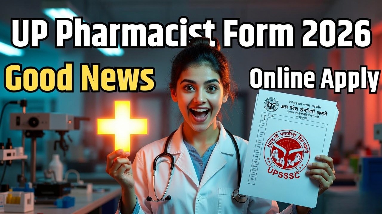 UPSSSC Pharmacist Form 2026 Apply Online Link