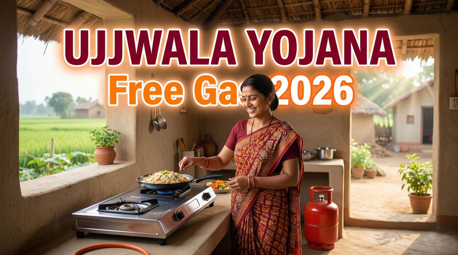 PM Ujjwala Yojana Free Gas Cylinder Apply Online 2026