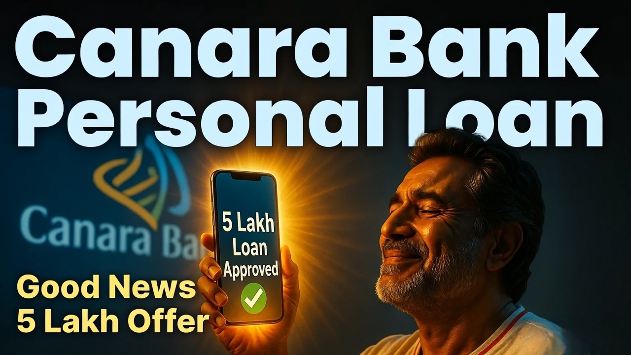 Canara Bank Personal Loan 5 Lakh Apply Online