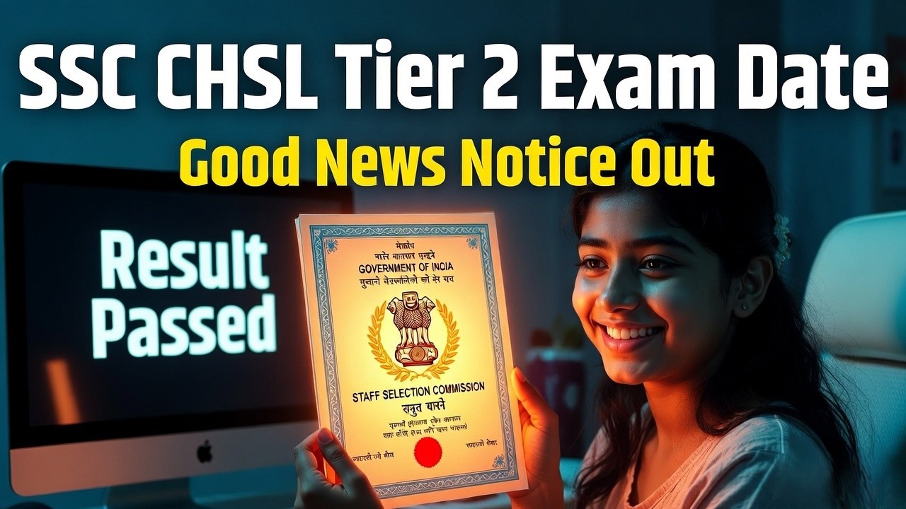 SSC CHSL Tier 2 Exam Date 2026 Official Notice Download