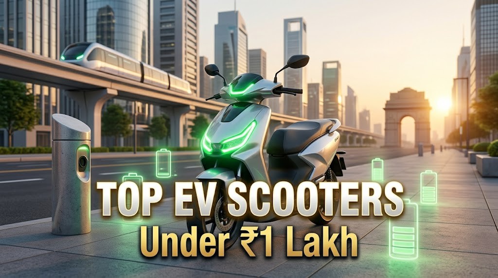 Best Electric Scooters Under 1 Lakh in India top EV models 2026