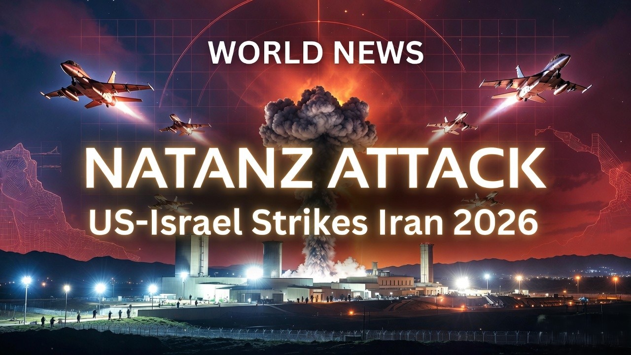 Iran Natanz Nuclear Facility Attack 2026 US Israel Strike