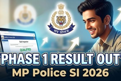 MPESB MP Police Subedar SI Result 2026 phase 1 merit list download second phase exam