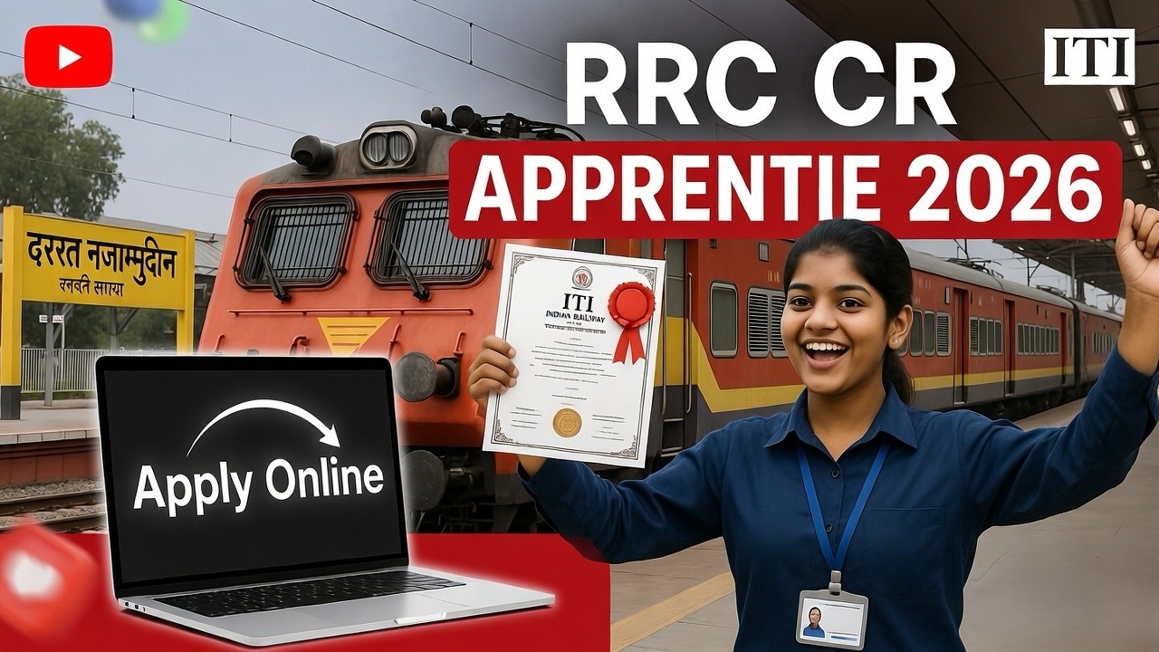 RRC CR Apprentices Online Form 2026 Apply Link