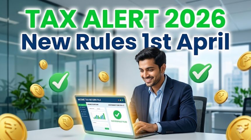1 अप्रैल से लागू होंगे इनकम टैक्स के नए नियम new tax regime slab 2026-27