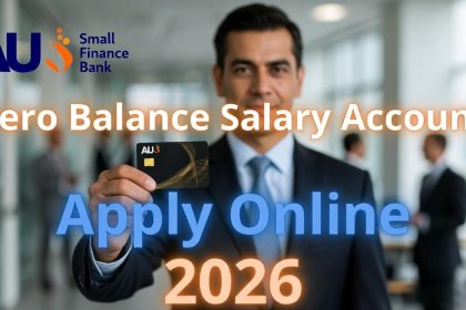 AU Small Finance Bank Salary Account Open Online Link