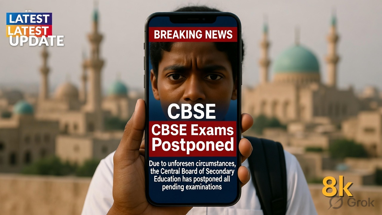 CBSE Board Exam Postponed Middle East Iran Israel Conflict