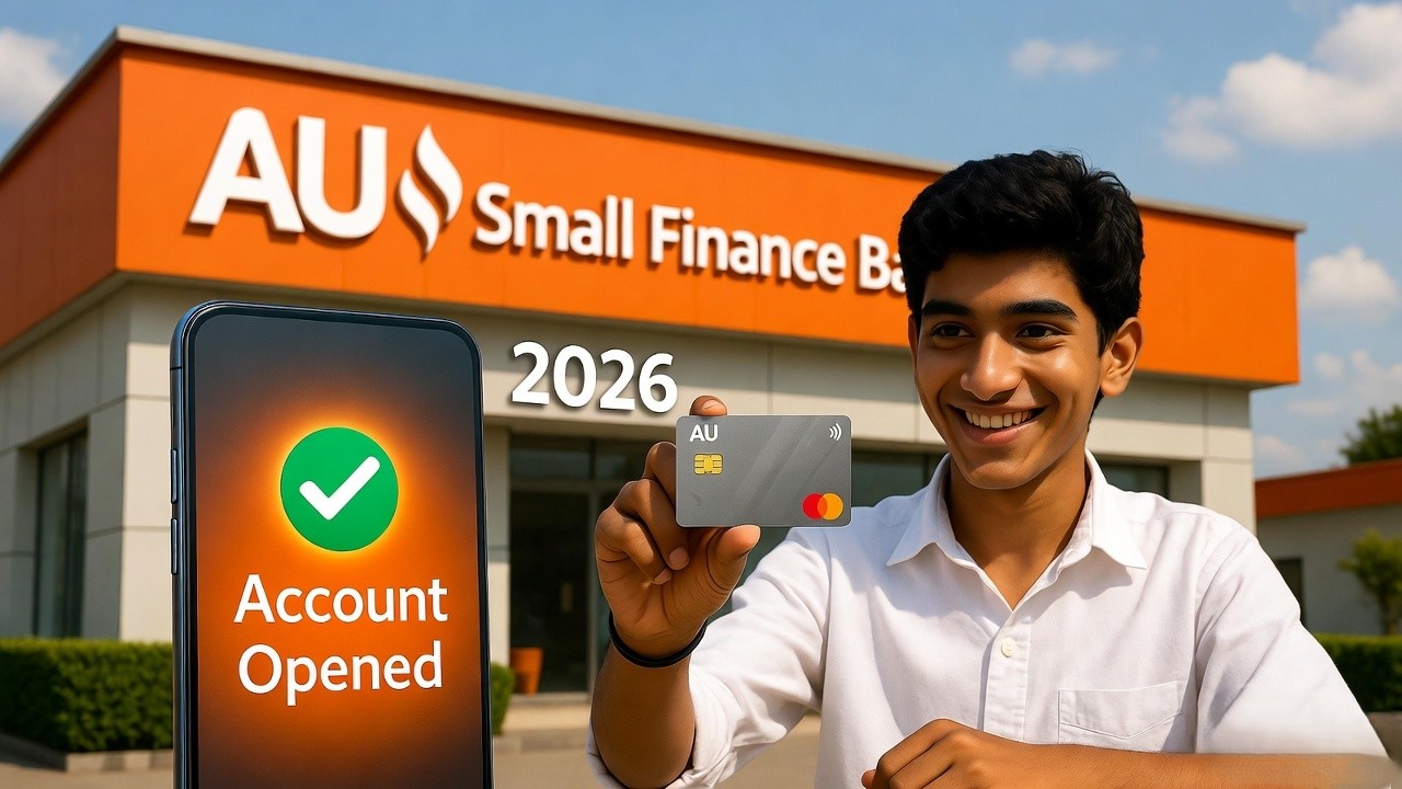 AU Small Finance Bank Saving Account Open 2026 Online Link