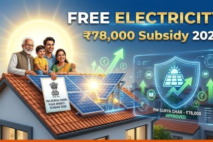 PM Surya Ghar Muft Bijli Yojana 2026 online apply 78000 subsidy portal