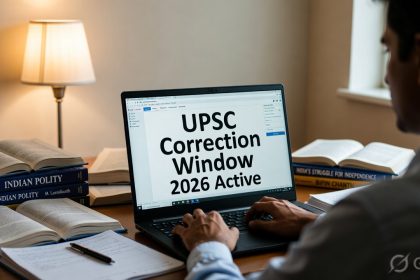 UPSC Civil Services IAS IFS Pre Edit Correction Form 2026 Link