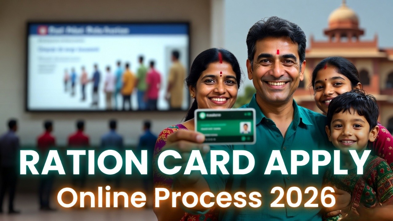 Ration Card Apply Online 2026 New Registration Link