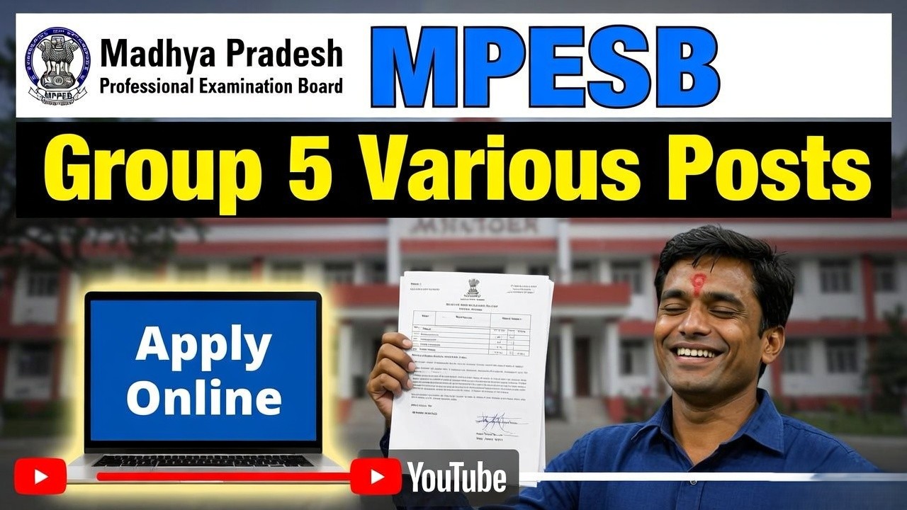 MPESB Group 5 Various Post 2026 Apply Link