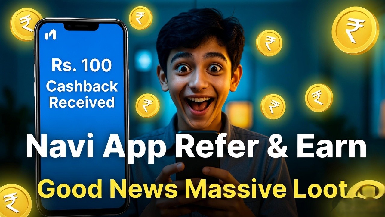 Navi App Refer and Earn Signup Bonus Link