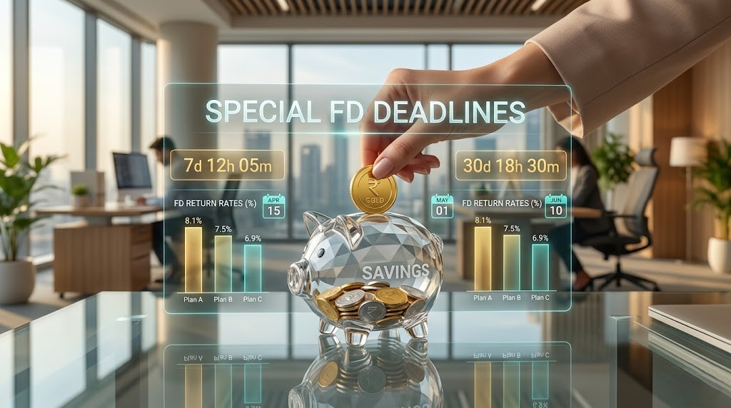 SBI & HDFC Special FD Deadlines April 2026 Comparison