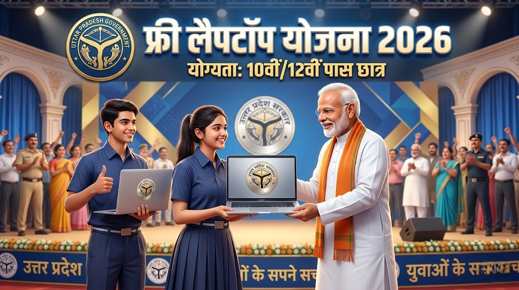 UP Free Laptop Yojana 2026 Registration Online Form List