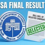DDA JSA Result 2026 Download