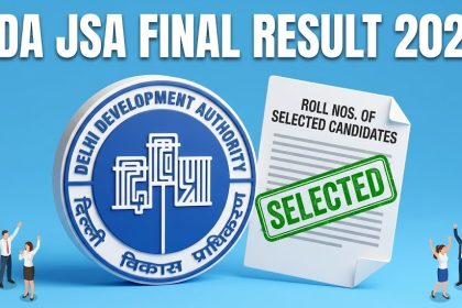 DDA JSA Result 2026 Download