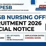 MPESB MP Nursing Officer Recruitment 2026 Notification