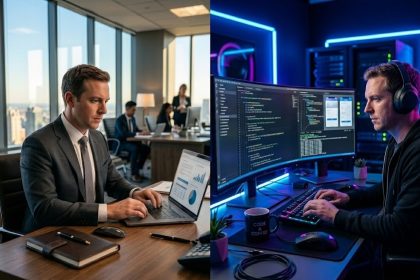 Visual guide on career switch: how to move to tech illustration