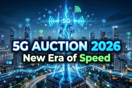 5G स्पेक्ट्रम नीलामी 2026 भारत इंटरनेट स्पीड और 6G तकनीक अपडेट