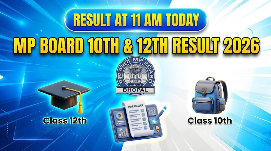 Madhya Pradesh Board MPBSE Class 10th and Class 12th Results 2026