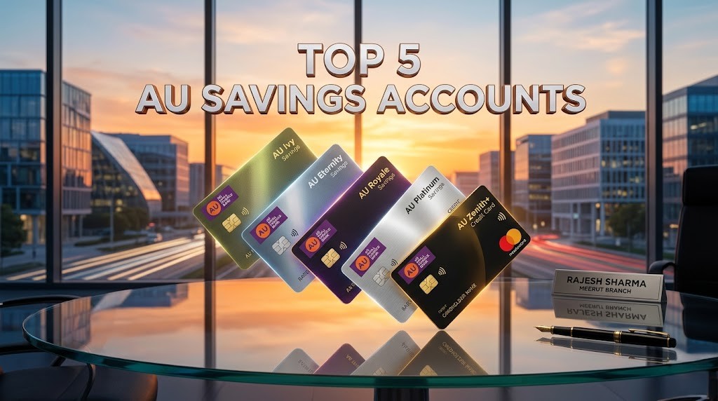 Comparison of the Top 5 Types of AU Savings Accounts