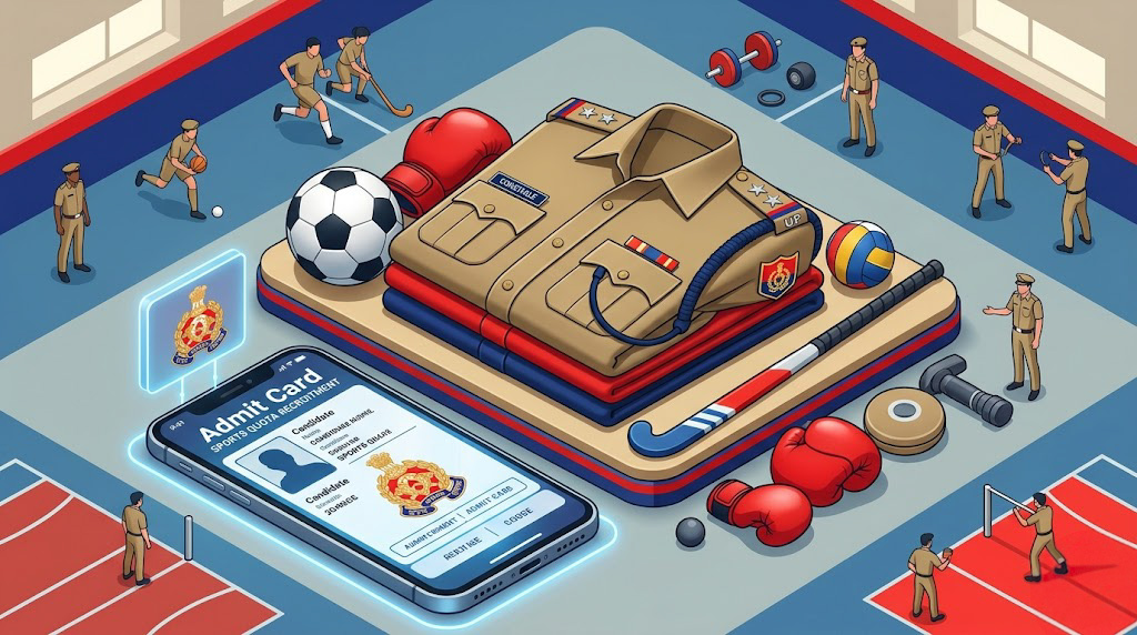 UP Police Constable Sports Quota 2023 Admit Card