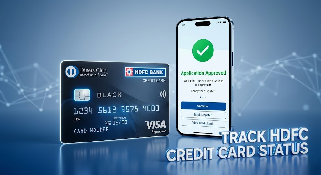 Track HDFC Credit Card Application Status Online official portal