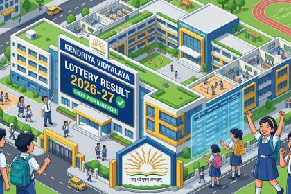 KVS Class 1 Admission 2026 Lottery Result Merit List