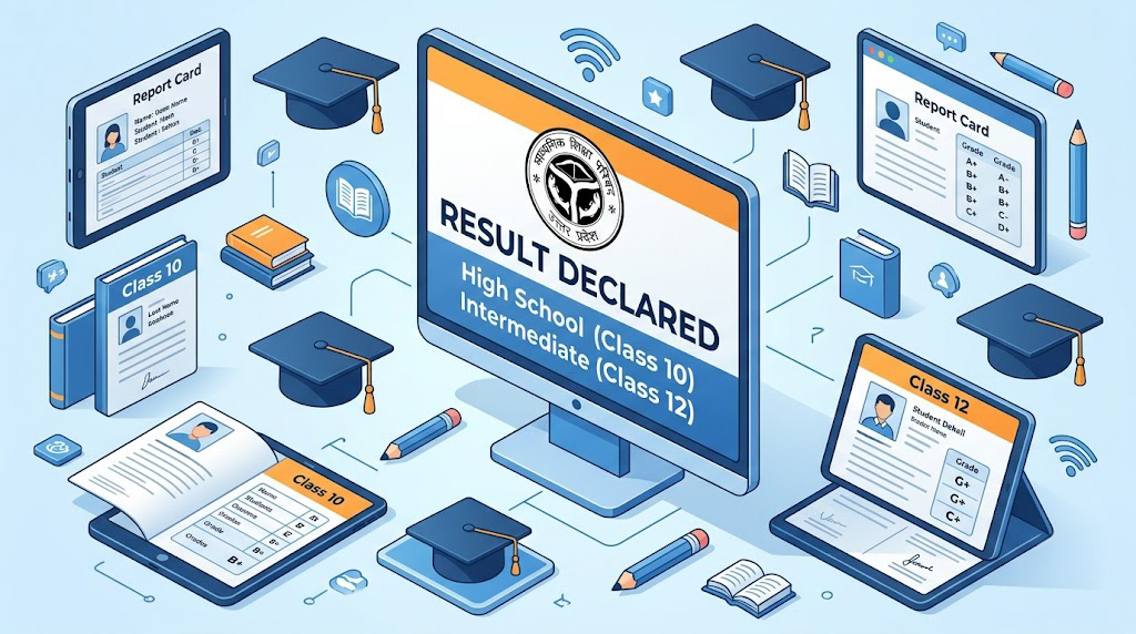 UP Board Result 2026 Class 10th and 12th Scorecard