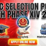 SSC Selection Post 14th Recruitment 2026 Apply Online for 3003 Post