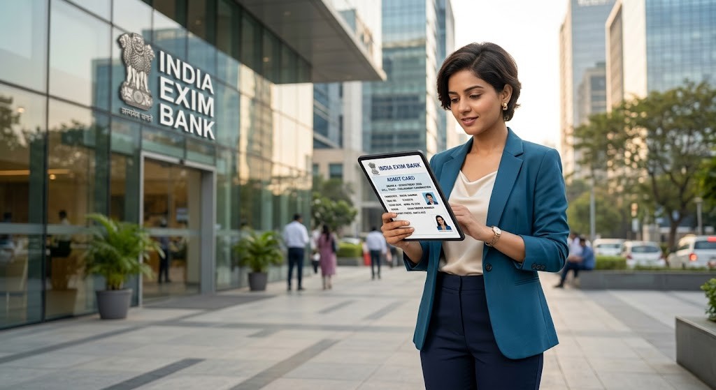 India Exim Bank MT Admit Card 2026